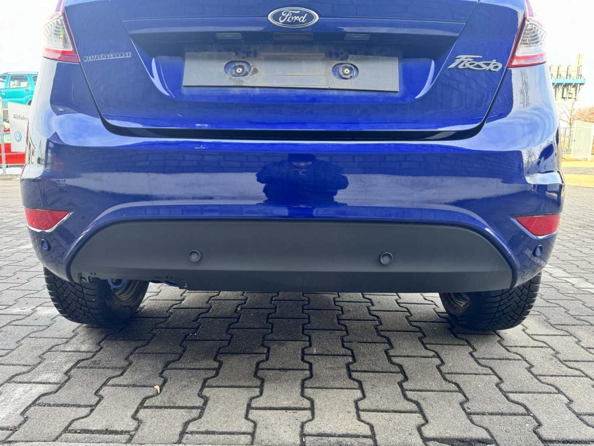 Ford Fiesta JA8 original Sto&szlig;stange Stossf&auml;nger hinten Indic Blau Metallic Bj.2016
